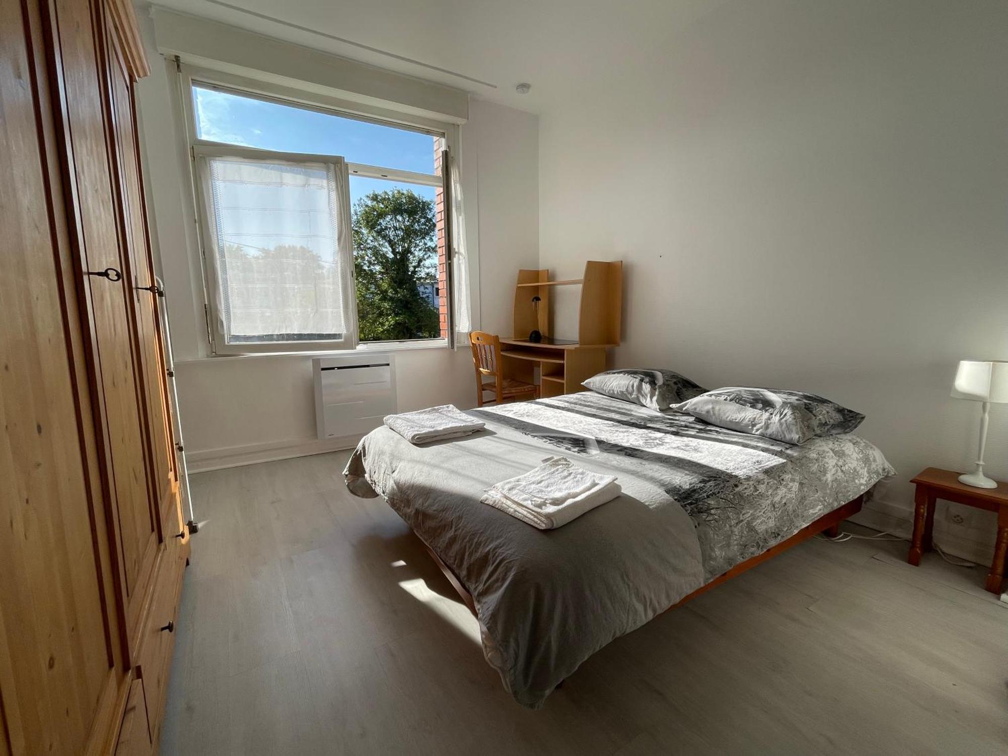 Appartement Calme Et Lumineux - Parking Privatif - Metro A 5Mn Mons-en-Baroeul Exterior photo